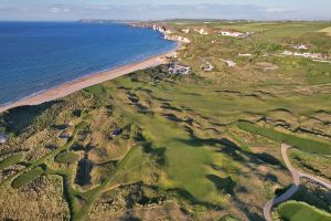 Royal Portrush 6th Back Aerial